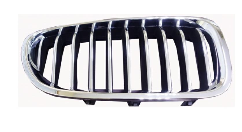 GRIGLIA ANTERIORE DX CROM-CROM-NERA BMW SERIE 5 F10-F11 06/13>