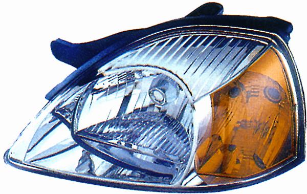 FARO SX H4 PREDISPOSTO REGOLAZIONE ELETT KIA RIO 01/03>08/05