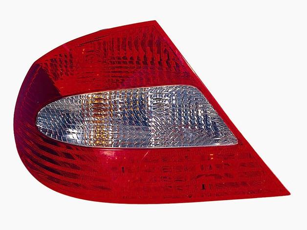 GRUPPO OTTICO POSTERIORE SX FUME' ROSSO MERCED CLK W209 06/05>02/09