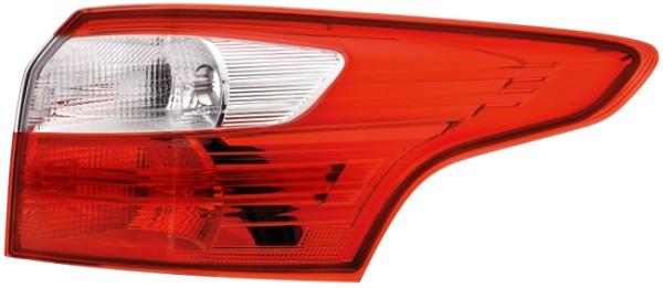 FANALE POSTERIORE SX ESTERNO BIANCO ROSSO A LED FORD FOCUS SW 01/11>