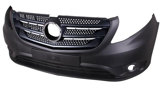 PARAURTI ANTERIORE GRIGIO C/FENDI MERCEDES VITO W447 03/14>