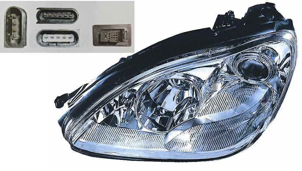FARO SX XENON H7 PR REGEL MERC CLASSE S W220 01/02>12/05 4 CONN