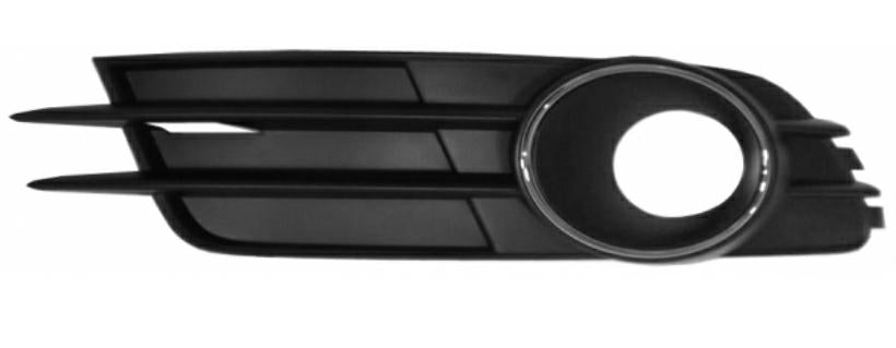 GRIGLIA PARAURTI ANTERIORE SX C/CORNICE FENDI CROMO AUDI A6 01/11>