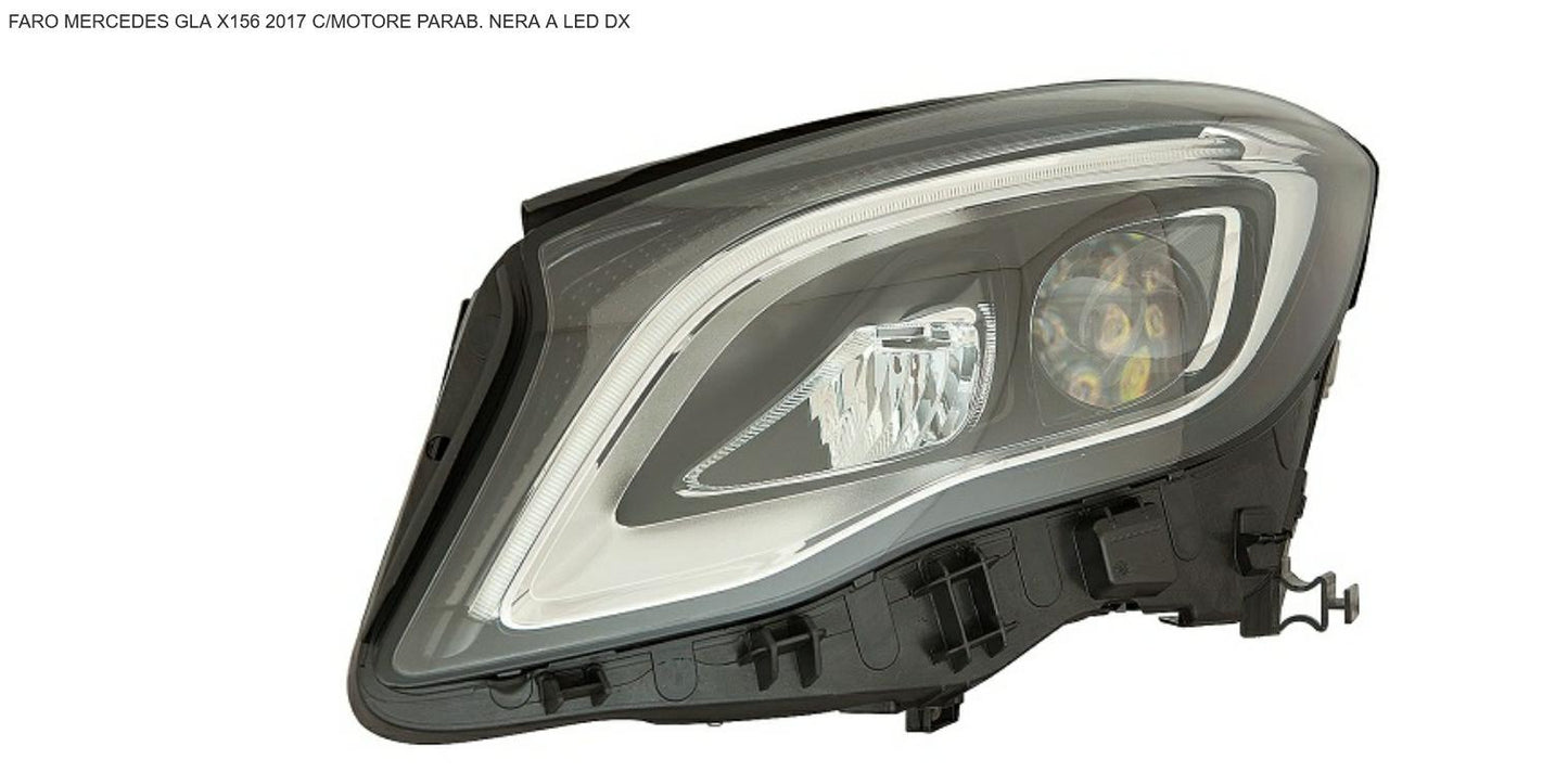 FARO DX A LED CON MOTOR ELETTR MERCEDES GLA X156 01/14> P.NERA