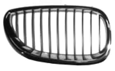 GRIGLIA ANTERIORE DX CROM/NERA BMW SERIE 5 E60/E61 07/03>03/07