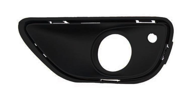 GRIGLIA PARAURTI ANTERIORE SX INF C/FEND+SENS PORSCHE CAYENNE 01/15>