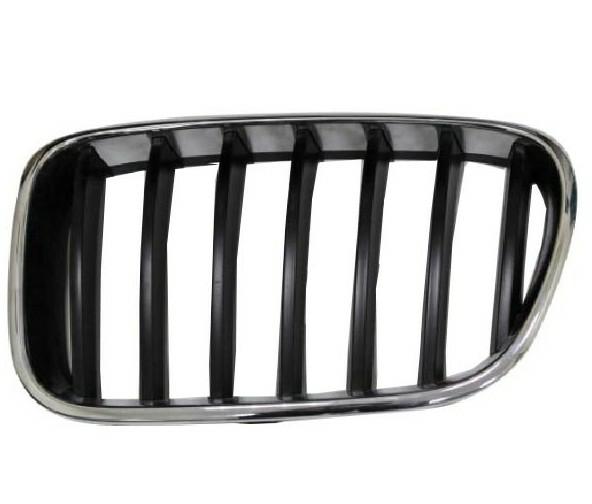 GRIGLIA ANTERIORE SX CROM-NERA BMW X3 F25 01/10>