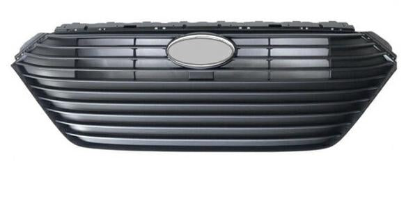 GRIGLIA PARAURTI ANTERIORE NERA LUCIDA HYUNDAI IONIC 01/16>