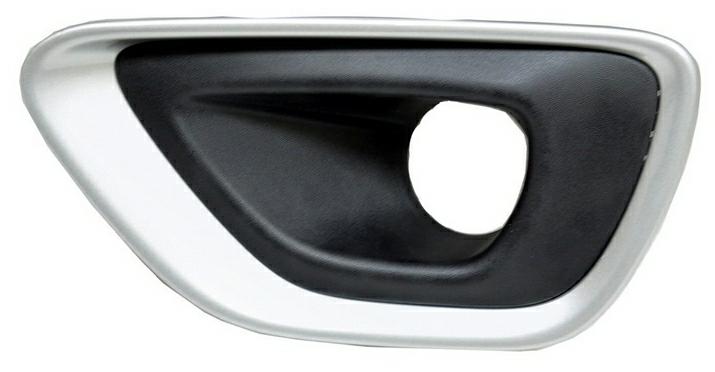 GRIGLIA PARAURTI ANTERIORE SX C/FENDI NERA-GRIGIA JEEP GRAND CHEROKE 01/13>