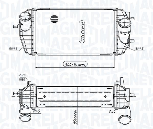 INTERCOOLER KIA SPORTAGE (QL QLE)