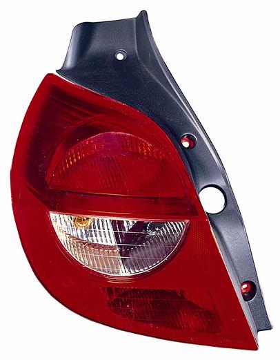GRUPPO OTTICO POSTERIORE DX BIANCO ROSSO REN CLIO 09/05>05/09