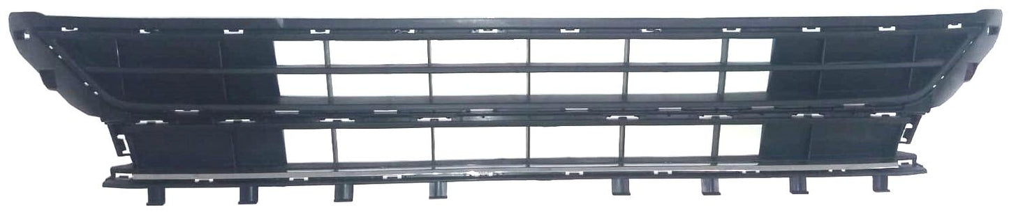 GRIGLIA PARAURTI ANTERIORE C/LE C/MODANATURE CROMO VW POLO 01/18>