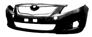 PARAURTI ANTERIORE TOYOTA COROLLA 01/07>