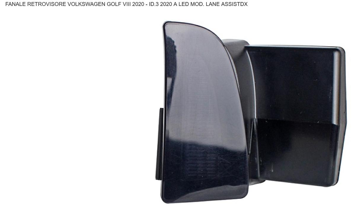 FANALE RETROVISORE DX ALED VOLK GOLF 8 03/20> ID3 03/20>
