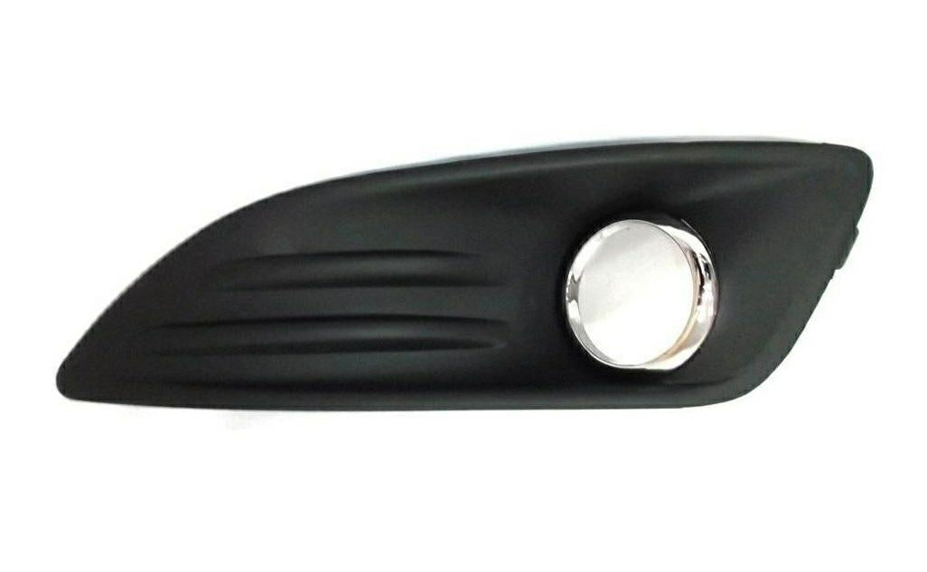 GRIGLIA PARAURTI ANTERIORE SX C/CORNICE FENDI CROMO FORD FIESTA 01/13>