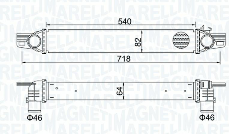 INTERCOOLER FIAT FIORINO-QUBO