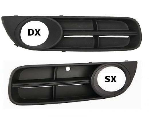 GRIGLIA PARAURTI ANTERIORE SX C/FENDI SKODA FABIA 01/07>