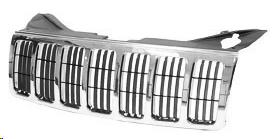 GRIGLIA C/CORN CROMO JEEP GRAN CHEROKEE 01/05>