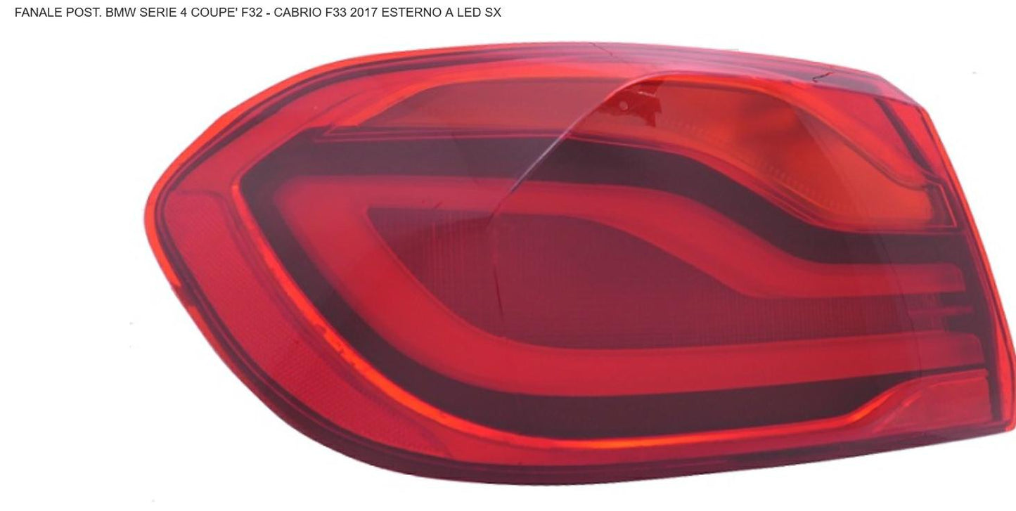 FANALE POSTERIORE SX ESTERNO A LED BMW SERIE 4 COUPE'F32 CABRIO F33  01/17>