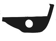 CANTONALE ANTERIORE SX C/FENDI MITSUB L200 01/04>01/05