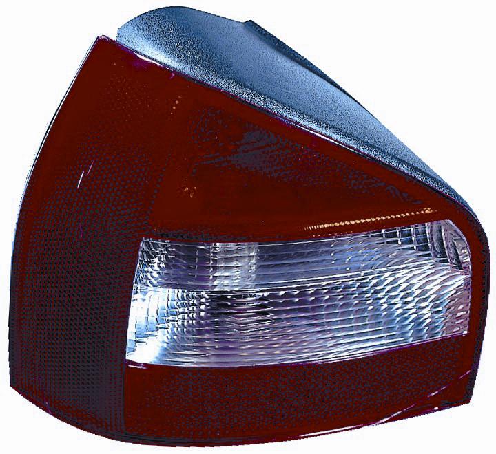 GRUPPO OTTICO POSTERIORE DX BIANCO ROSSO AUDI A3 09/00>08/03