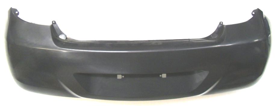 PARAURTI POSTERIORE NERO LISCIO HYUNDAI I20 01/08>