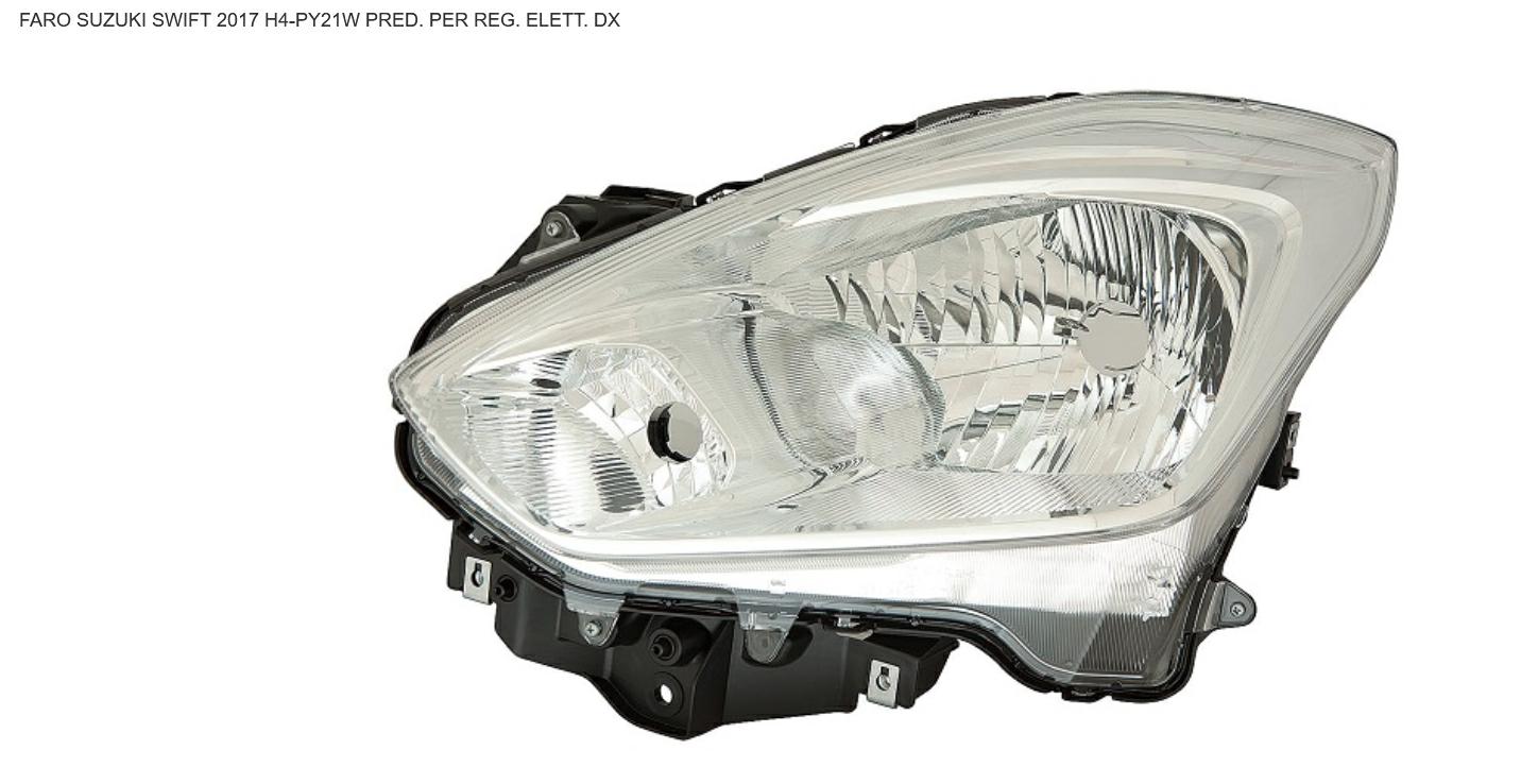 FARO DX PREDISPOSTO REGOLAZIONE ELETTR SUZUKI SWIFT 01/17>