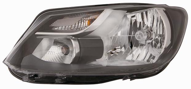 FARO DX H4 CON MOTORE ELETT VW CADDY 09/10>