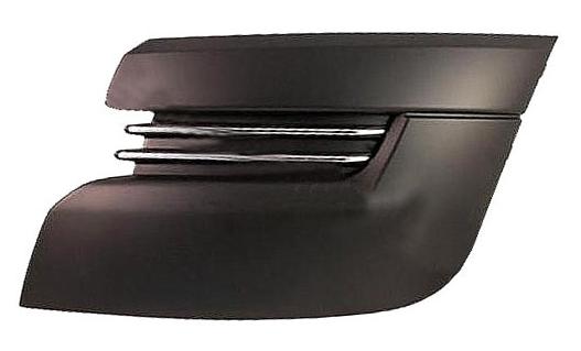 GRIGLIA PARAURTI ANTERIORE SX CROM-NERA S/FENDI PEUGEOT 3008 01/09>