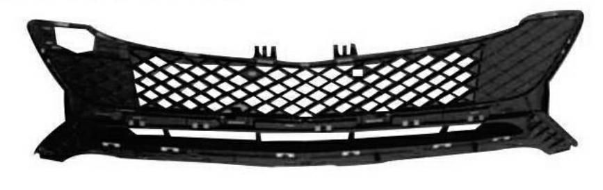GRIGLIA PARAURTI ANTERIORE C/LE MERCEDES GLK X207 05/12>