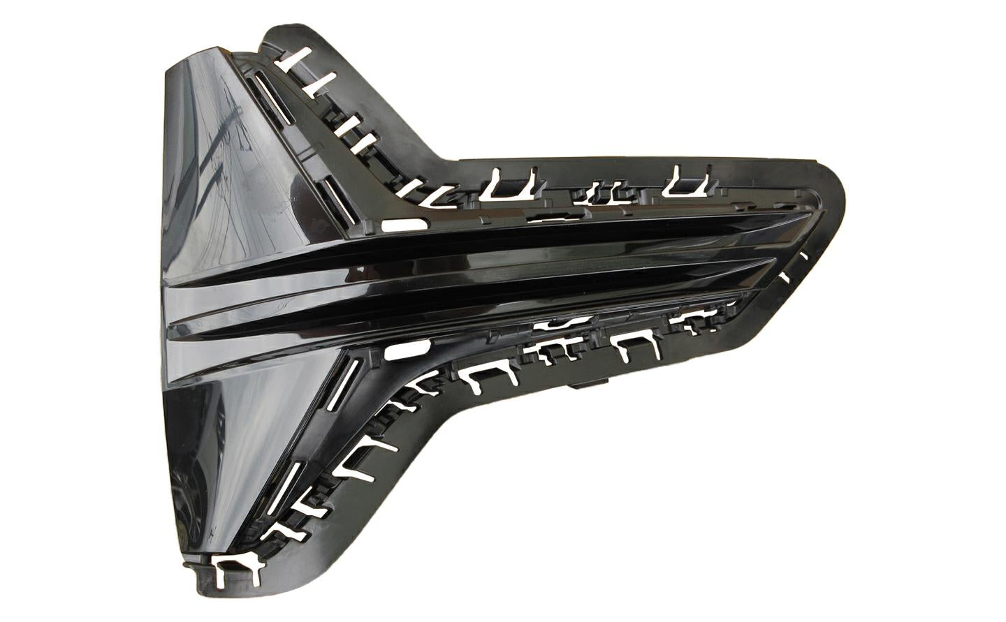 GRIGLIA PARAURTI ANTERIORE DX CHIUSA NERA LUCIDA BMW SERIE 3 G20-G21 10/18>