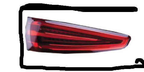FANALE POSTERIORE SX A LED AUDI Q3 01/11>