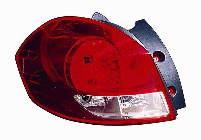 GRUPPO OTTICO POSTERIORE DX BIANCO ROSSO REN CLIO 09/05>/06/09> SPORTOUR