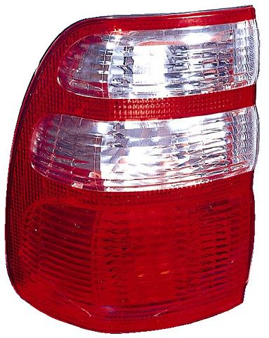 FANALE POSTERIORE DX ESTERNO BIANCO ROSSO TOYOTA LAND CRUISER FJ 100 01/03>