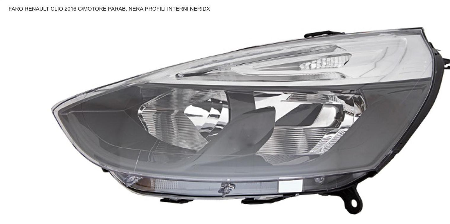 FARO DX H7-H1 CON MOTOR EL RENAULT CLIO 01/16> PARAB NERA