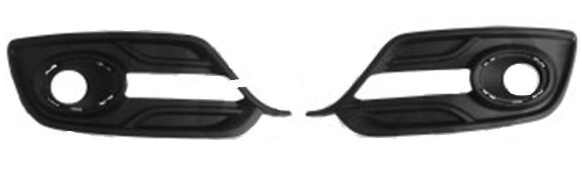 KIT GRIGLIE PARAURTI ANTERIORE C/FEND+DRL RENAULT MEGANE 01/14>