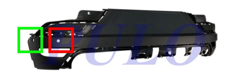 PARAURTI POSTERIORE C/PDC+PA RENAULT CAPTUR 10/19>