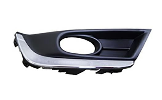 GRIGLIA PARAURTI ANTERIORE DX C/FEND+MODANATURE CROMO HONDA CR-V 01/18>