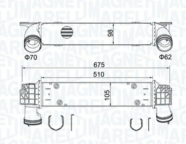 INTERCOOLER BMW 3 (E90)