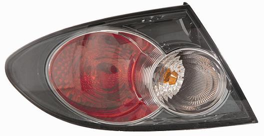 GRUPPO OTTICO POSTERIORE SX ESTERNO NERO MAZDA 6 06/05>01/08 4/5P