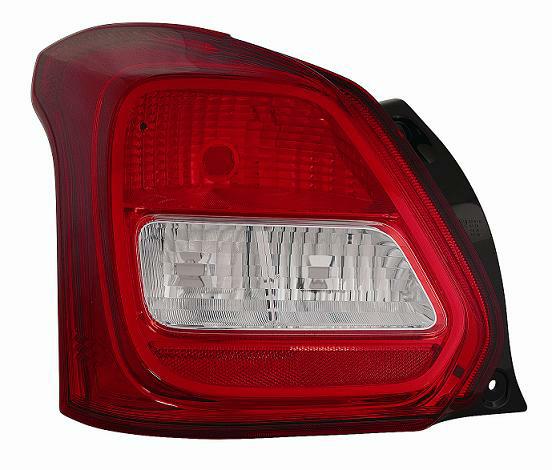 GRUPPO OTTICO POSTERIORE SX BIANCO ROSSO SUZUKI SWIFT 01/17>