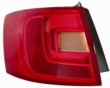 GRUPPO OTTICO POSTERIORE DX ESTERNO ROSSO VW JETTA 01/11>