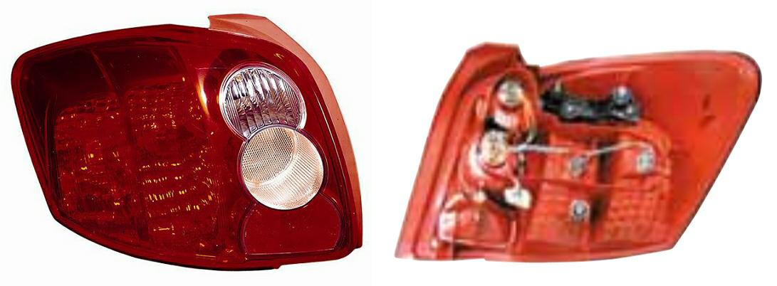 GRUPPO OTTICO POSTERIORE DX ROSSO TOYOTA AURIS 01/07> MOD KOITO