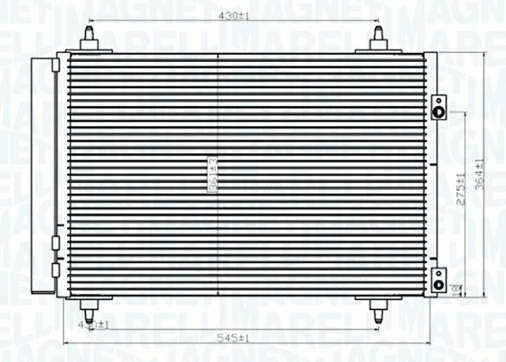 CONDENSATORE CITROËN C4I (LC) 1.6 HDI - CITROEN -