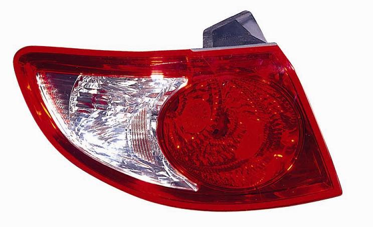 FANALE POSTERIORE SX BIANCO ROSSO HYUNDAI SANTAFE' 05/06>10/10