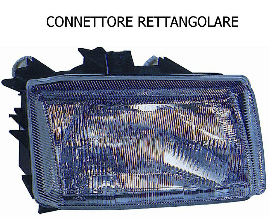 FARO SX H4 PREDISPOSTO REGOLAZIONE MAN/EL VW POLO CLASSIC-SW-CADDY 09/96>08/00