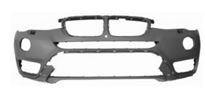 PARAURTI ANTERIORE PRIMER C/FENDI LED+LAVAF+TELEC+TRACCIA+PA BMW X3 F25 01