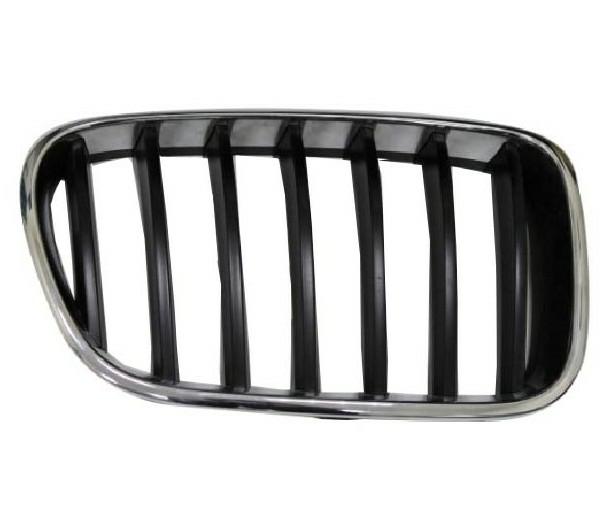 GRIGLIA ANTERIORE DX CROM-NERA BMW X3 F25 01/10>