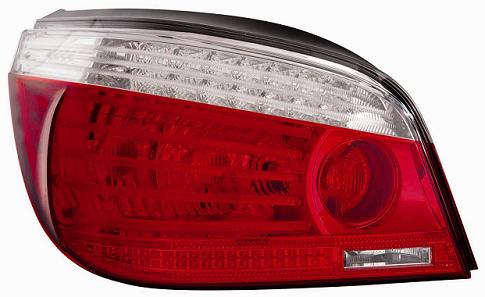 GRUPPO OTTICO POSTERIORE DX BIANCO ROSSO A LED BMW SERIE 5 E60 04/07>