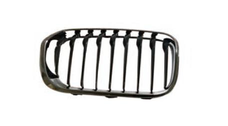 GRIGLIA ANTERIORE SX CROM-NERA BMW SERIE 1 F20 01/15> SPORT-LINE